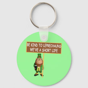 Funny Leprechaun Keychain