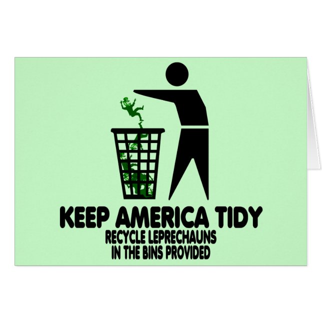 Funny Leprechauns (Front Horizontal)