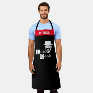 Funny Lets' Cook Personalize Chef Attitude Grill  Apron