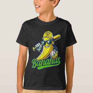 Funny Lets Go Bananas Cute Banana Fruit Lover Game T-Shirt