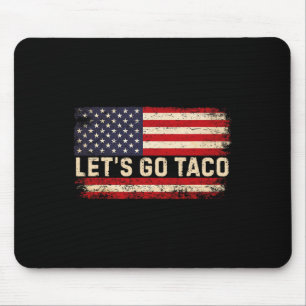 Funny Let's Go Taco 23  Mouse Pad