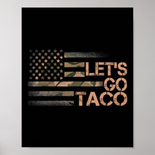 Funny Let's Go Taco 3  Poster