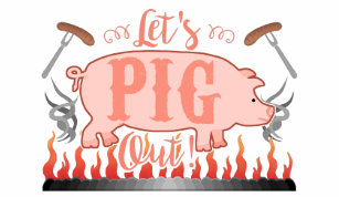 Funny Pig Roast Accessories Zazzle Ca