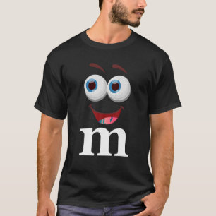 Funny Letter M Groups Halloween 2023 Team Groups C T-Shirt
