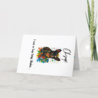Funny LGBT French Bulldog Birthday Card – Pride
