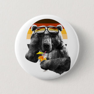 Funny LGBT Gay Bear Pride  2 Inch Round Button