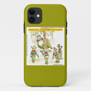 Funny LGBT Vs Giant Duck iPhone 5/5S Phone Case