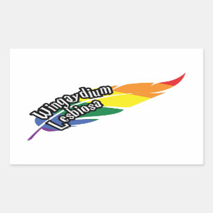 Funny LGBTQ Play On Words Pride Rainbow Sticker