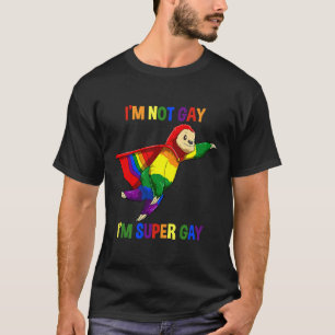 Funny Lgbtq Super Gay Sloth T-Shirt