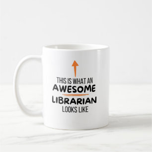Funny Librarian Gift for School Librarian Library Coffee Mug