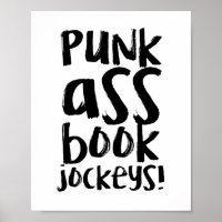 Funny Librarian Quote Poster