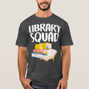 Funny Library Art For Men Women Bookworm Book Love T-Shirt