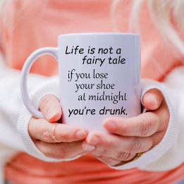 Funny life quotations novelty joke humour sayings coffee mug