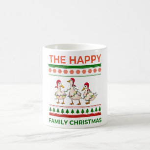 Funny Lights Ducks Christmas Animals Coffee Mug