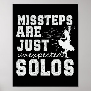 Funny Line Dance Shirt Line Dancer Quote Line Danc Poster
