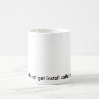 Funny Linux Sudo Caffeine White Mug