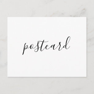 Funny Literal Word Postcard