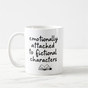Funny Literary Fiction Book Lover Gift for Her   Coffee Mug