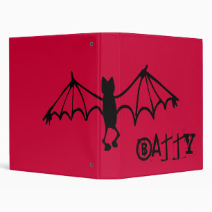 Funny Little Bat - Batty Binder