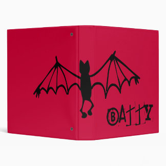 Funny Little Bat - Batty Binder