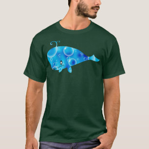 Funny little blue whale T-Shirt