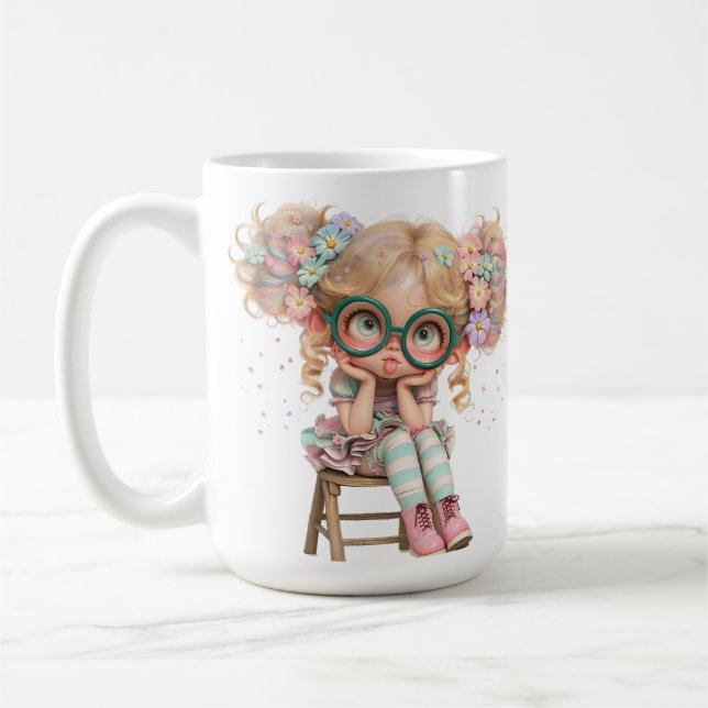 Funny Little Girl Mug (Left)