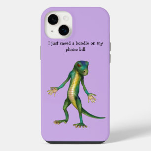 Funny Lizard Art iPhone Case iPhone 14 Plus Case