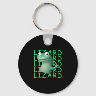 Funny Lizard Lizard Lizard Meme Viral Trending For Keychain