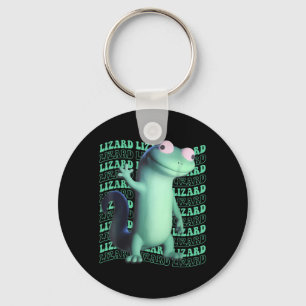 Funny Lizard Meme Animal Women Men _2  Keychain