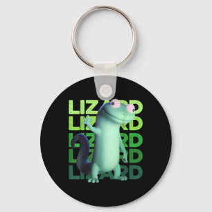 Funny Lizard Meme Animal Women Men Keychain