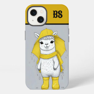 Funny Llama in Rain Boots – Beach Humour iPhone 13 Case