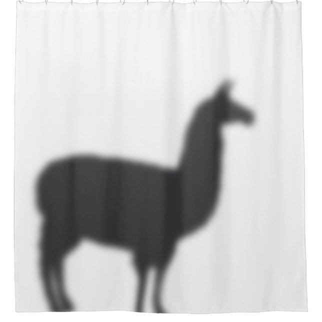 Funny llama silhouette (Front)