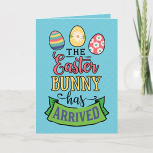 Funny Llama: The Easter Bunny Has Arrived Card