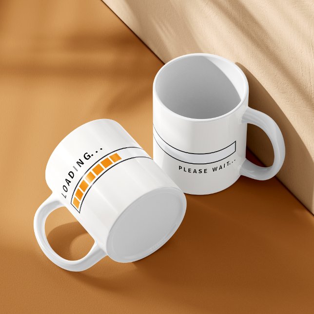 Funny Loading Bar Coffee Mug (Creator Uploaded)