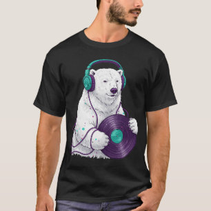Funny Lobster DJ with Headphones T-Shirt