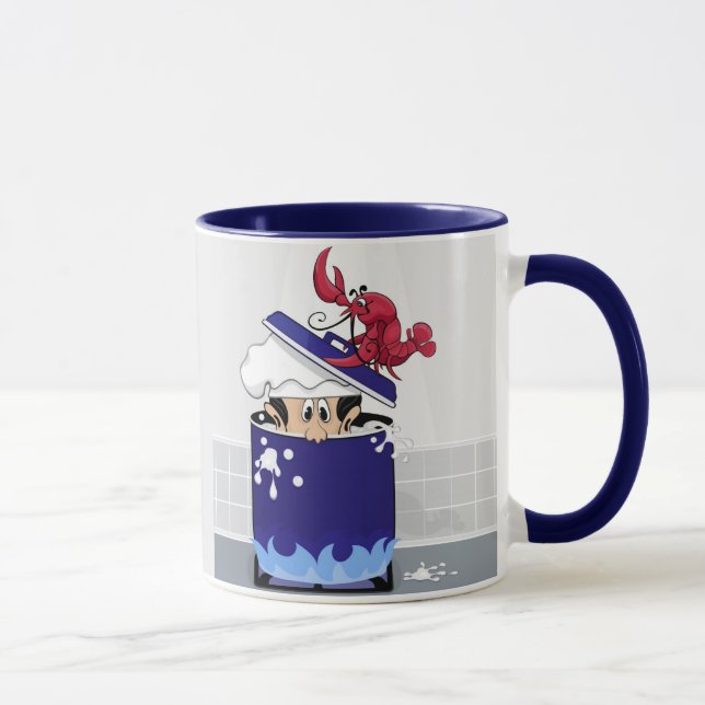 Funny Lobster Mug (Right)