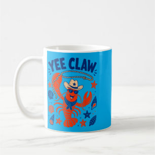 Funny Lobster Yee Claw Crawfish Seafood Festival Coffee Mug