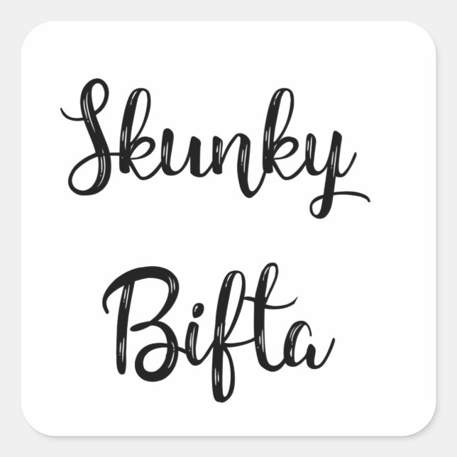 Funny Local Geordie Newcastle upon Tyne Saying Square Sticker (Front)