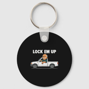 Funny Lock Em Up Private Property Keychain