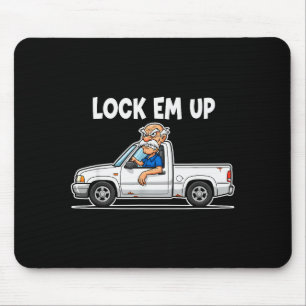 Funny Lock Em Up Private Property  Mouse Pad