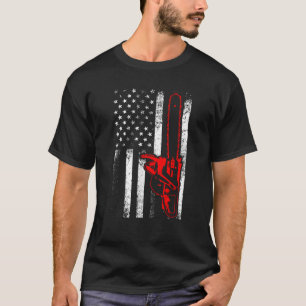 Funny Logger Arborist Gift Men Cool Lumberjack Woo T-Shirt