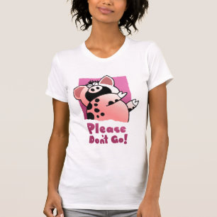 Funny LOL Cartoon Pig Humourous Cartoon Pig T-Shirt