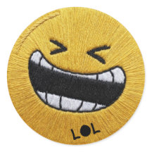 Funny LOL Laughing Emoji WhatsApp Sticker | Cute C