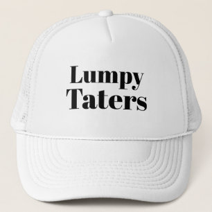 Funny LOL Novelty Baseball LUMPY TATERS Trucker Hat