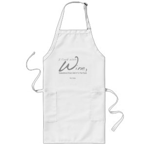 Funny Long Kitchen Apron