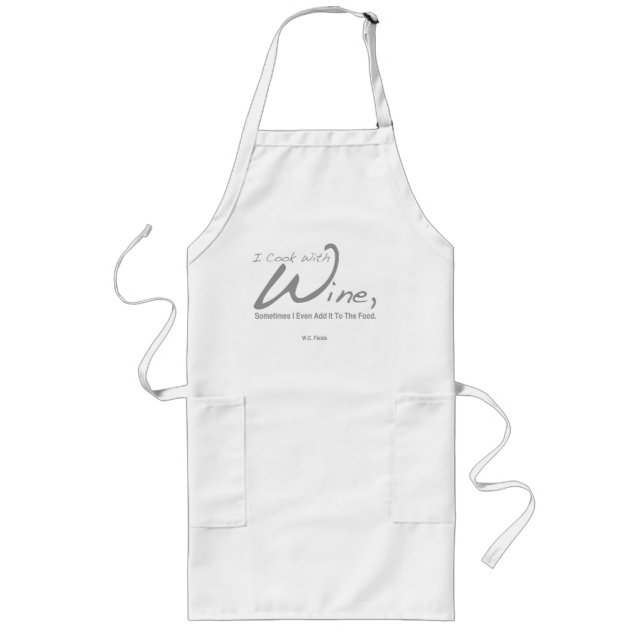 Funny Long Kitchen Apron (Front)