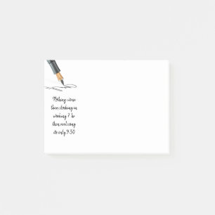 Funny Long Work Day Quote Meme Humor Post-it Notes