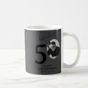 Funny Look Whos 50 Stylish 50th Birthday  Coffee Mug