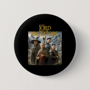 Funny Lord Dictators Anti Putin Trump Kim Jong-un 2 Inch Round Button