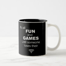 Funny Losing WiFi Internet - Black